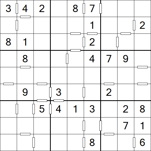Consecutive Sudoku - Medium