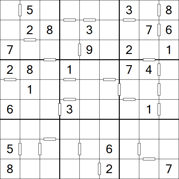 Consecutive Sudoku - Medium