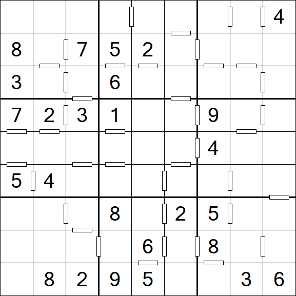 Consecutive Sudoku - Medio
