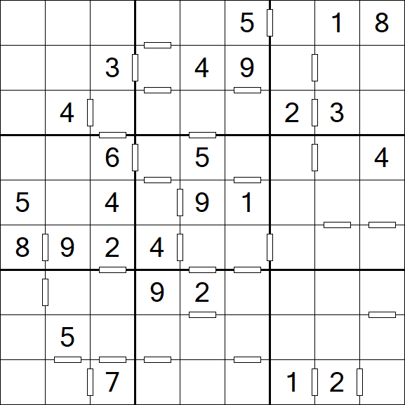 Consecutive Sudoku - Medium