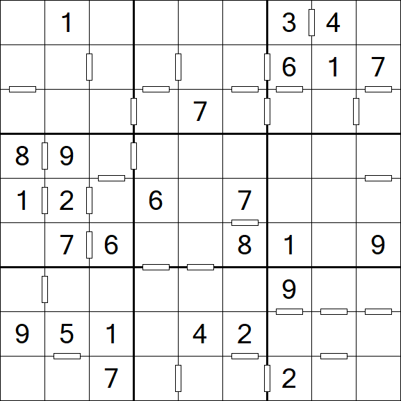Consecutive Sudoku - Medium