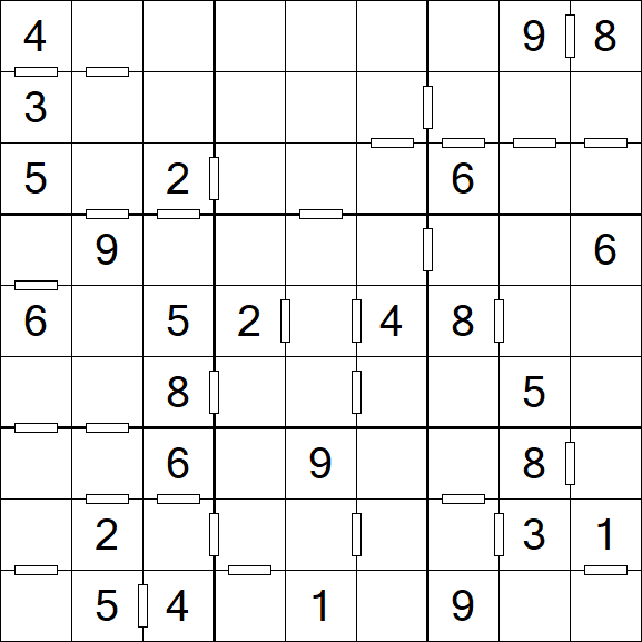 Consecutive Sudoku - Mittel