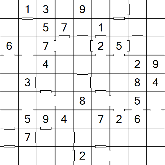 Consecutive Sudoku - Medium