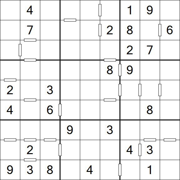 Consecutive Sudoku - Medium