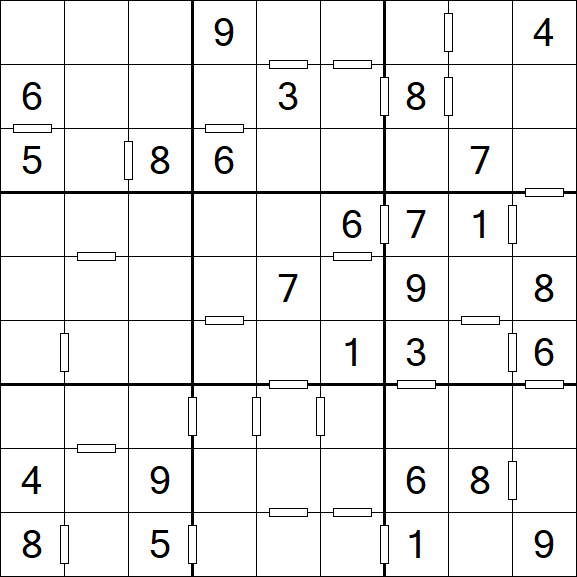 Consecutive Sudoku - Medium