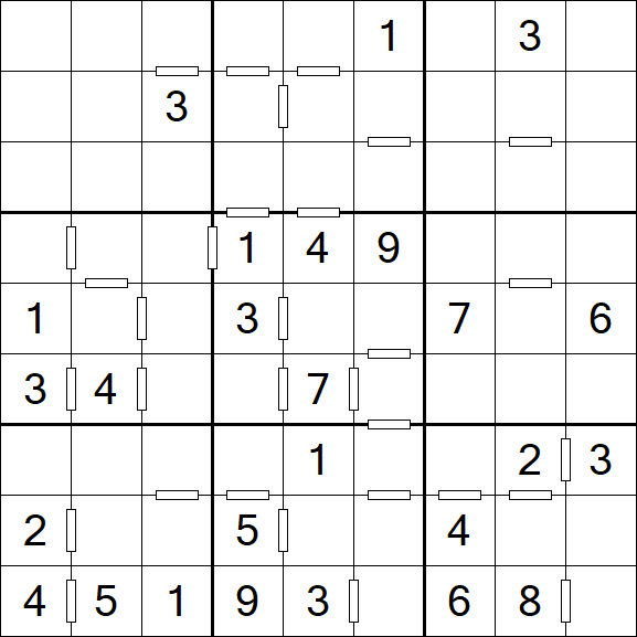 Consecutive Sudoku - Medium