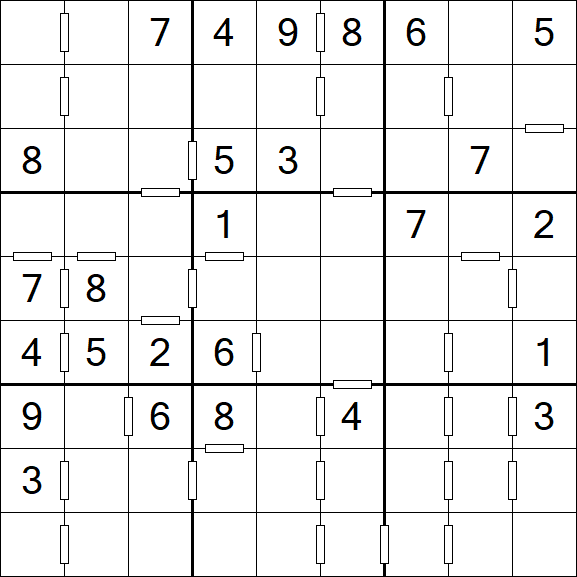 Consecutive Sudoku - Medium