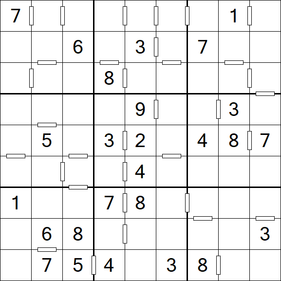 Consecutive Sudoku - Medium
