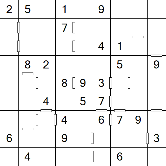 Consecutive Sudoku - Medium