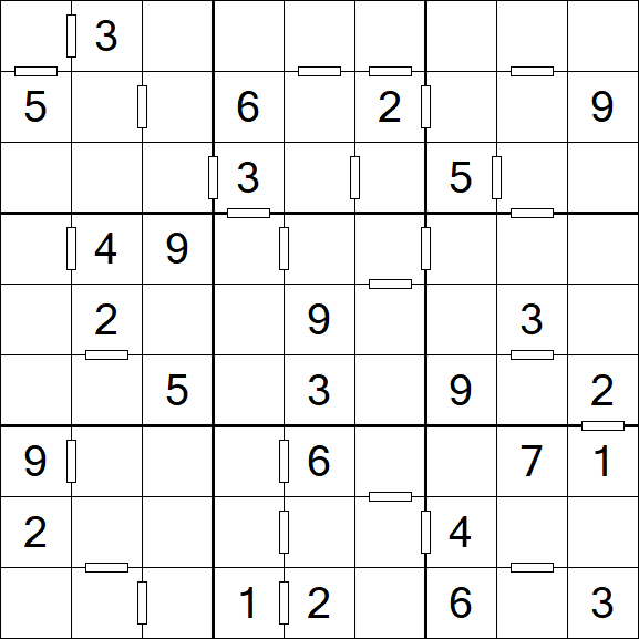 Consecutive Sudoku - Medium