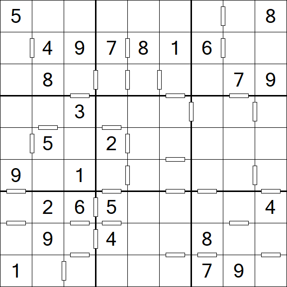 Consecutive Sudoku - Medium
