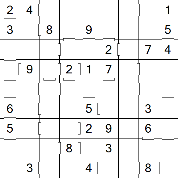 Consecutive Sudoku - Medium