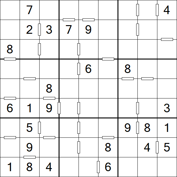 Consecutive Sudoku - Mittel
