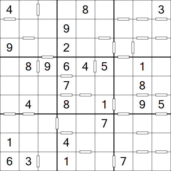 Consecutive Sudoku - Mittel