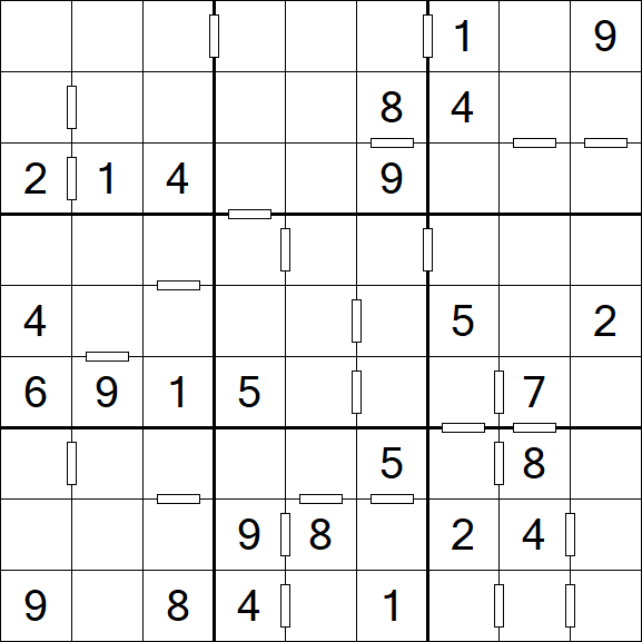 Consecutive Sudoku - Medio