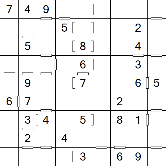 Consecutive Sudoku - Medium