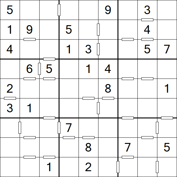Consecutive Sudoku - Medium