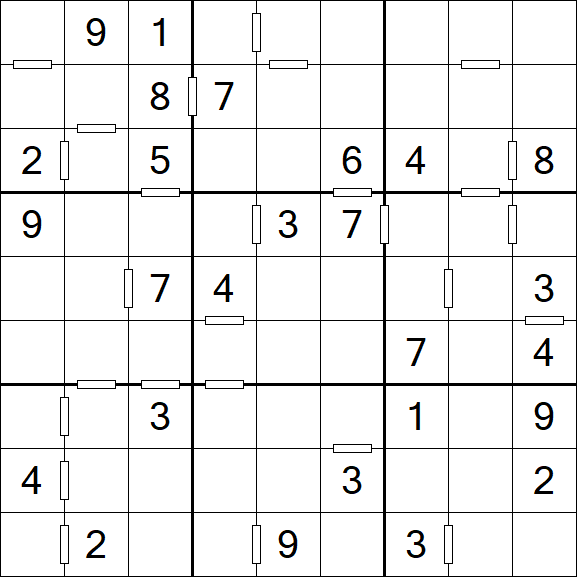 Consecutive Sudoku - Medium