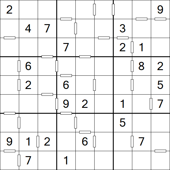 Consecutive Sudoku - Medium