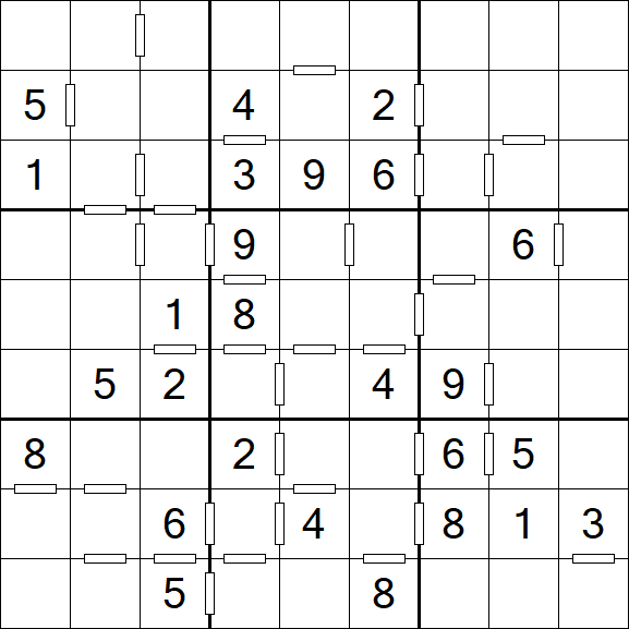 Consecutive Sudoku - Medium