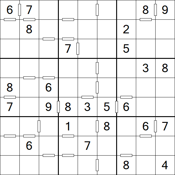 Consecutive Sudoku - Médio