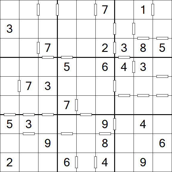 Consecutive Sudoku - Medium