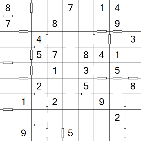 Consecutive Sudoku - Medium