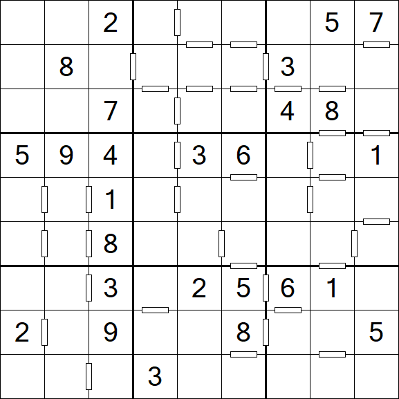 Consecutive Sudoku - Medium