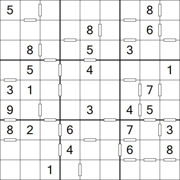 Consecutive Sudoku - Medium