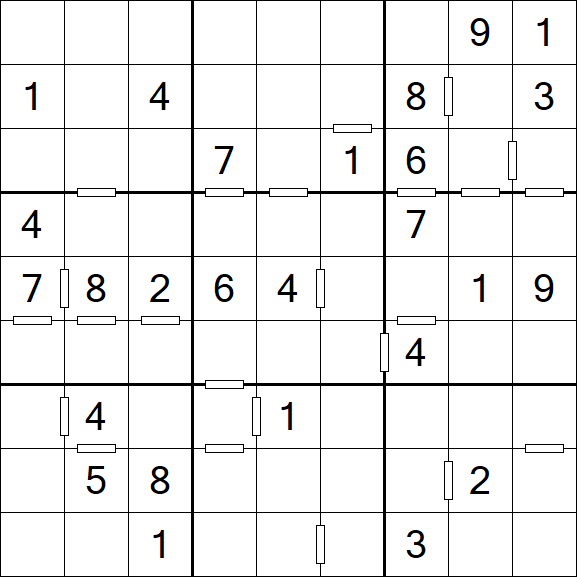Consecutive Sudoku - Medium