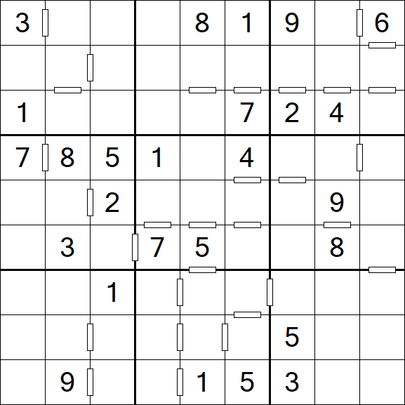 Consecutive Sudoku - Medium