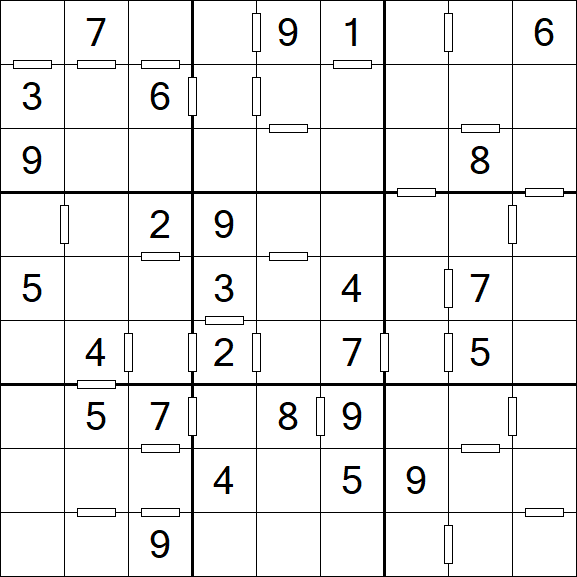 Consecutive Sudoku - Mittel