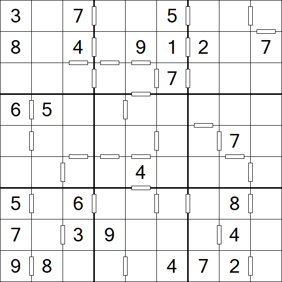 Consecutive Sudoku - Moyen