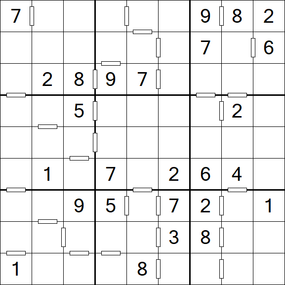 Consecutive Sudoku - Mittel
