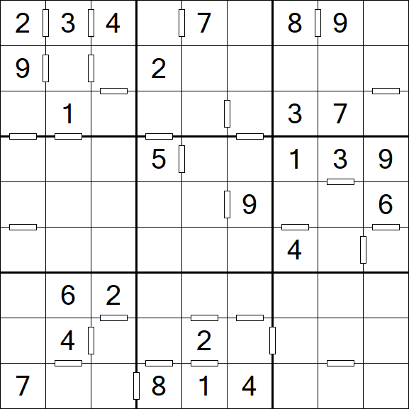 Consecutive Sudoku - Moyen