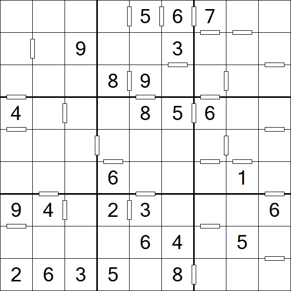Consecutive Sudoku - Moyen