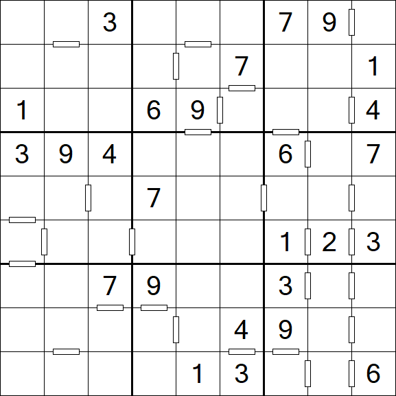 Consecutive Sudoku - Moyen