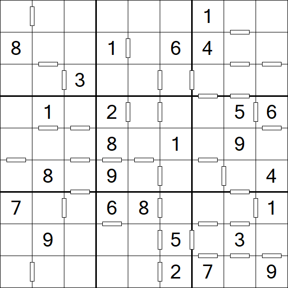 Consecutive Sudoku - Mittel