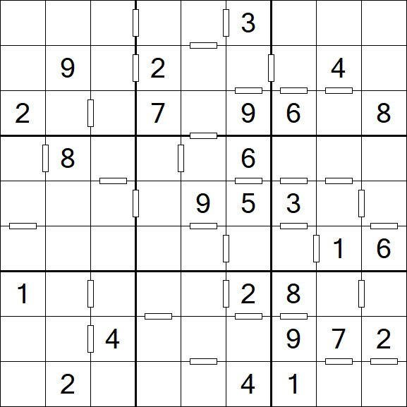 Consecutive Sudoku - Mittel