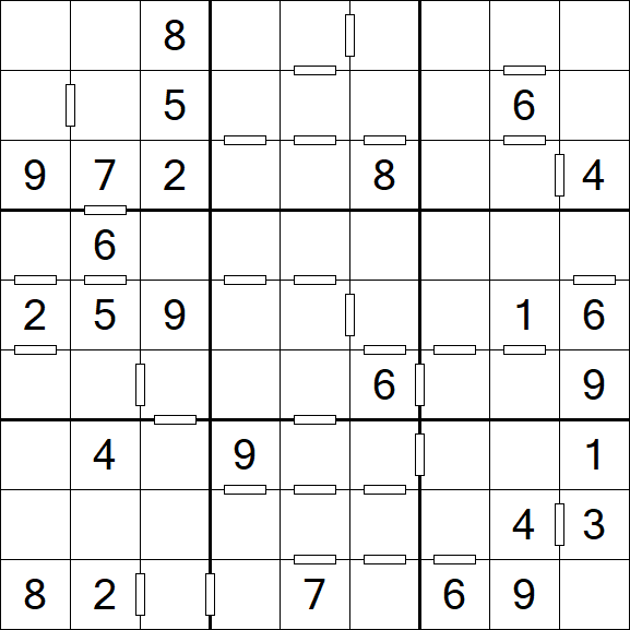 Consecutive Sudoku - Medio