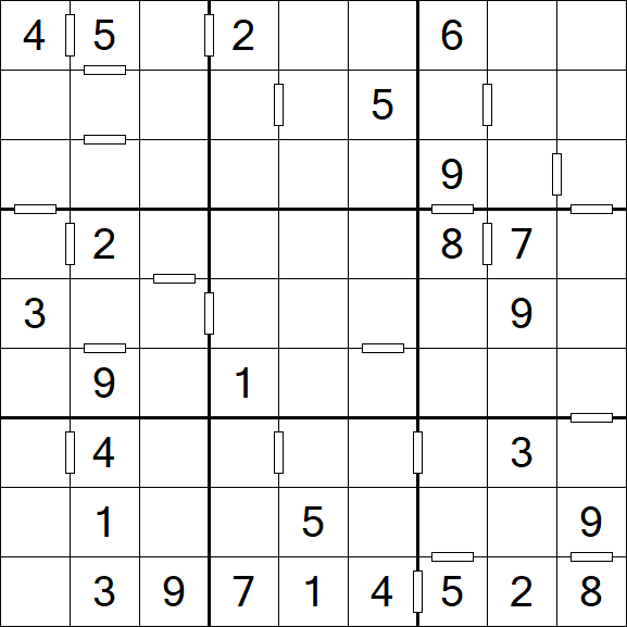 Consecutive Sudoku - Moyen