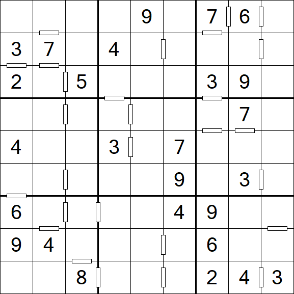 Consecutive Sudoku - Moyen