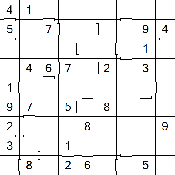 Consecutive Sudoku - Medio