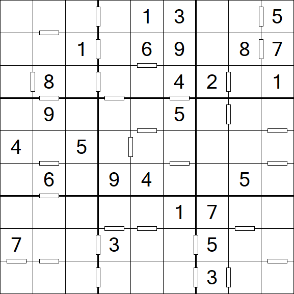 Consecutive Sudoku - Mittel