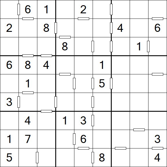 Consecutive Sudoku - Medio