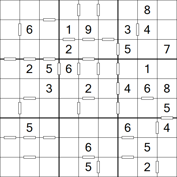 Consecutive Sudoku - Medio