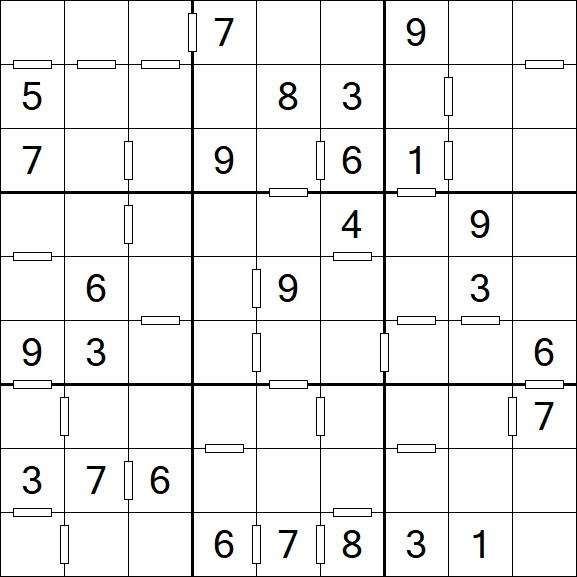Consecutive Sudoku - Mittel