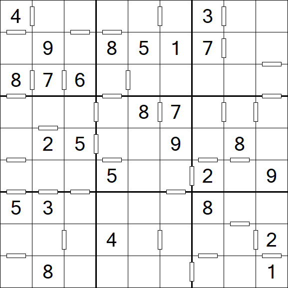 Consecutive Sudoku - Medio