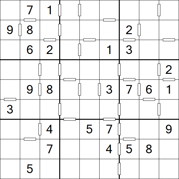 Consecutive Sudoku - Medio