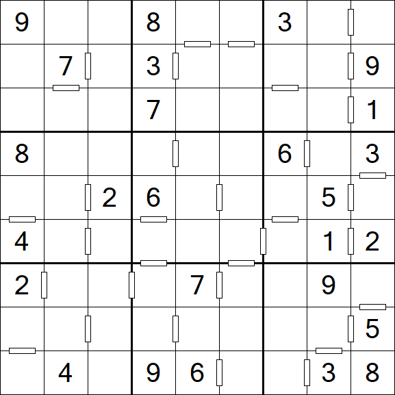 Consecutive Sudoku - Medio